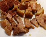 Foto del paso 8 de la receta: Papas, judías y fideos