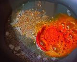 A picture of step 4 of Moong Dal Khichdi.