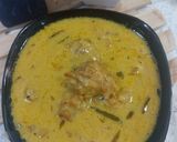 A picture of step 4 of Curry pakoray.
