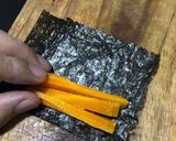 Foto langkah ke 3 dari resep Kimbab (sushi ala korea).