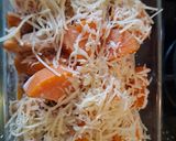 Une image de l'étape 6 de Gratin de Poulet à la Crème et Patate Douce.