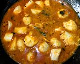 A picture of step 7 of Chamagadda Pulusu (Colocasia / Arbi / Taro Root Curry - Andhra / Telangana cuisine).