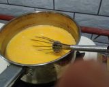 Foto langkah ke 6 dari resep Soes mini vla rasa mangga.