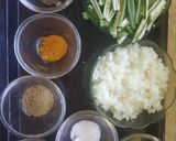 भिन्डी आलू की सब्जी (Bhindi Aloo Sabzi Recipe in Hindi) रेसिपी चरण 1 फोटो