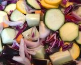 A picture of step 1 of Roasted/Baked Veggies Salad.