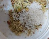 A picture of step 1 of Rice and sawayan kheer.