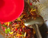 Gambar langkah 4 resipi Siakap Goreng Pedas Ala Thai.