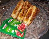 A picture of step 4 of (Leftover) kabab sandwich 🥪.