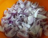 A picture of step 1 of Mutton curry.