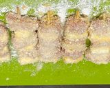 A picture of step 2 of My Mother’s Japanese Skewered Cutlet.