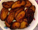 A picture of step 1 of Ginger Fried Plantain.