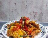 Foto langkah ke 6 dari resep Oseng Tulang Jambal.