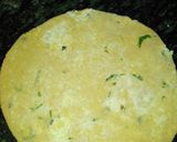 A picture of step 2 of Paneer Paratha.