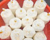 Hình bước làm 7 của món Kem bịch chuối,mít,sầu riêng