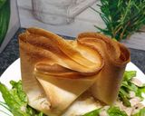 Une image de l'étape 4 de Aumônière chèvre et miel 🍯 et sa salade 🥗 vinaigrette.