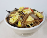 Foto del paso 9 de la receta: Fideos con salteado de vegetales