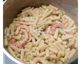 Φωτογραφία βήματος 4 της συνταγής Rigatoni με κολοκυθάκια, σουρίμι και λευκή κρέμα !!!!