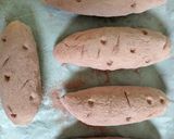Foto langkah ke 6 dari resep Goguma Ppang (Korean Sweet Potato Bread).