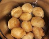 A picture of step 3 of Dahi Vada.