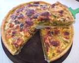Foto del paso 5 de la receta: ¡¡Tarta de zapallitos y verdeo!!🫓