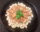 Foto del paso 7 de la receta: Fideos con pollo en salsa