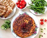 عکس مرحله 5 از دستور کوکو مرغ (بادکوبه)