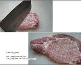A picture of step 1 of Beer Pork Chops.