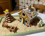 Foto del passaggio 15 della ricetta Casetta Pan di zenzero 🌱🏳️🌈☮️🇺🇦🦄 🏠