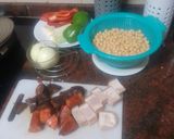 Foto del paso 1 de la receta: Garbanzos con sacramentos