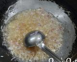 A picture of step 1 of Garlic Chives and Olives Farfalle.