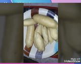 A picture of step 5 of Fish roll.