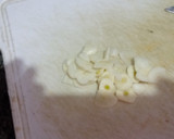 Foto do passo 1 de Purê de Batata Doce com Bacon e Alho Frito (r. Própria)