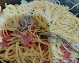 Foto langkah ke 3 dari resep Spaghetti Carbonara Creamy.