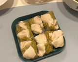 รูปขั้นตอนการทำที่ 3 ของ หมี่ผักอกไก่ห่อ