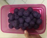 Foto langkah ke 3 dari resep Cemilan Ucok (ubi coklat Lumer).