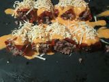 Pimientos rellenos gratinados