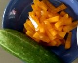 Foto langkah ke 2 dari resep Es Timun Serut Pepaya Nangka.