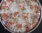 A picture of step 6 of Papdi pizza.