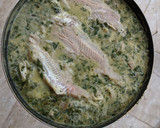 Foto del paso 5 de la receta: Filets de merluza en salsa de espinaca
