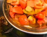 A picture of step 2 of Spicy matar pulao.
