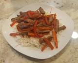 Foto del paso 6 de la receta: Ternera en salsa teriyaki con arroz basmati