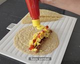 Foto langkah ke 5 dari resep Chicken Wrap with Oat Tortillas.