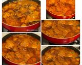 A picture of step 13 of Spicy Walnuts Masala Chicken Curry.