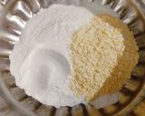 A picture of step 1 of Rice flour Kurkure.