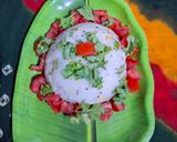 A picture of step 3 of Suji Upma.