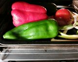Foto del paso 2 de la receta Tabulé de arroz, con pimientos asados y atún