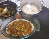 A picture of step 20 of Fussion biryani.