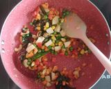 A picture of step 3 of "Oats Upma".