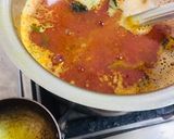 A picture of step 2 of Gujarati bamni dal.