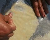 A picture of step 11 of Aloo papad.